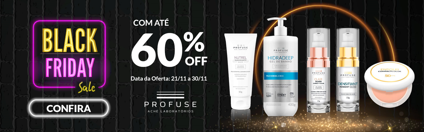Banner Carrossel Desktop Profuse 23 a 30.11